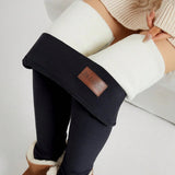 Calça Legging Peluciada Grossa Feminina