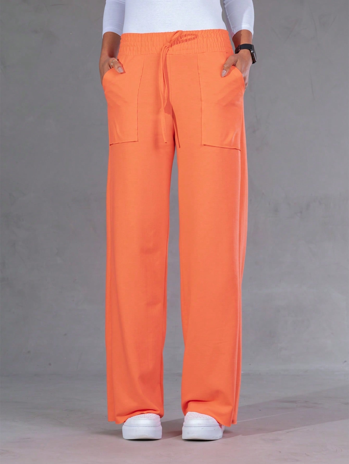 Calça Pantalona Feminina Moletinho