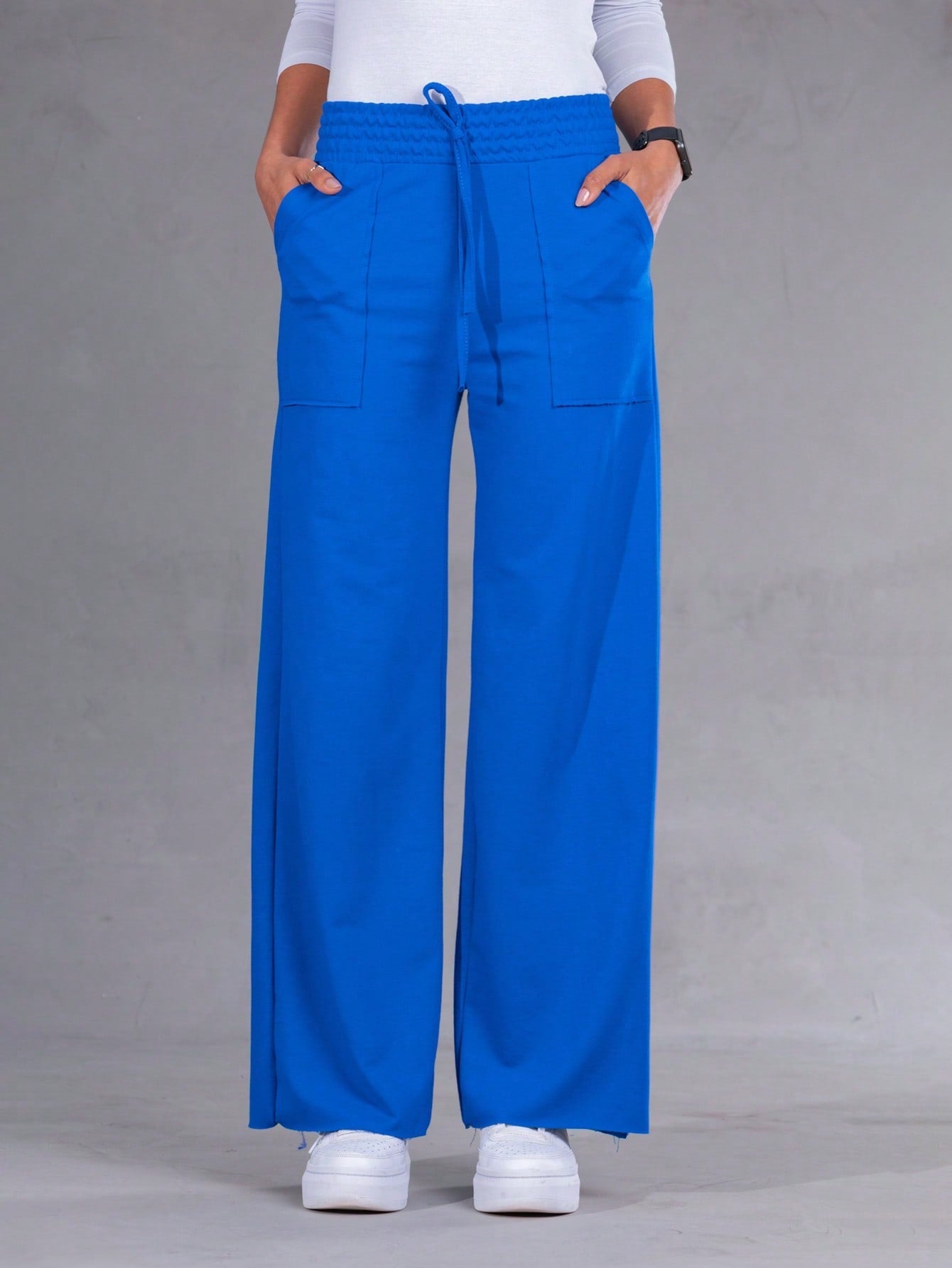 Calça Pantalona Feminina Moletinho