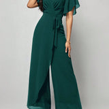 Macacão Feminino Longo Liso