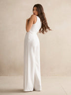 Macacão Feminino Elegante Regata Pantalona