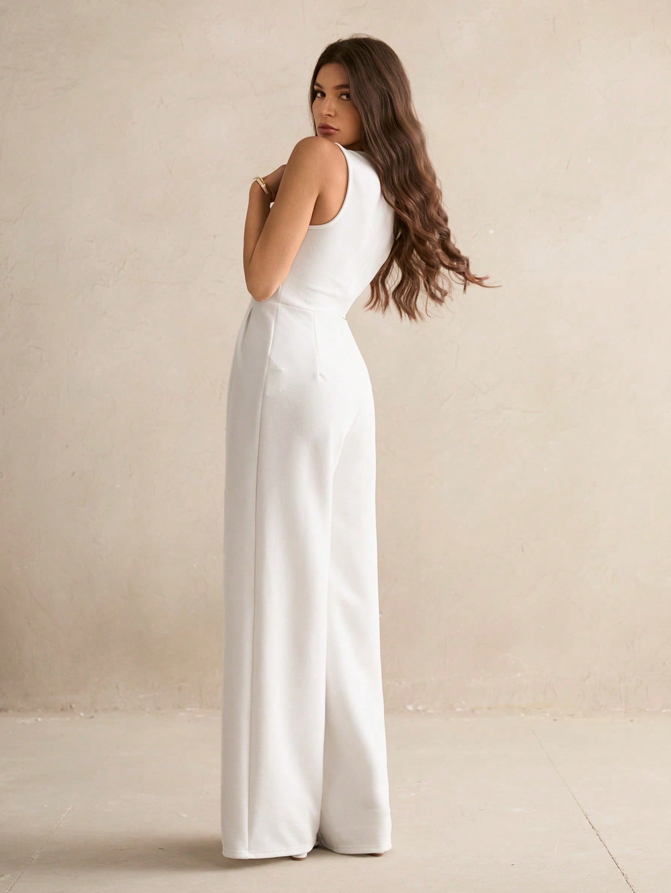 Macacão Feminino Elegante Regata Pantalona