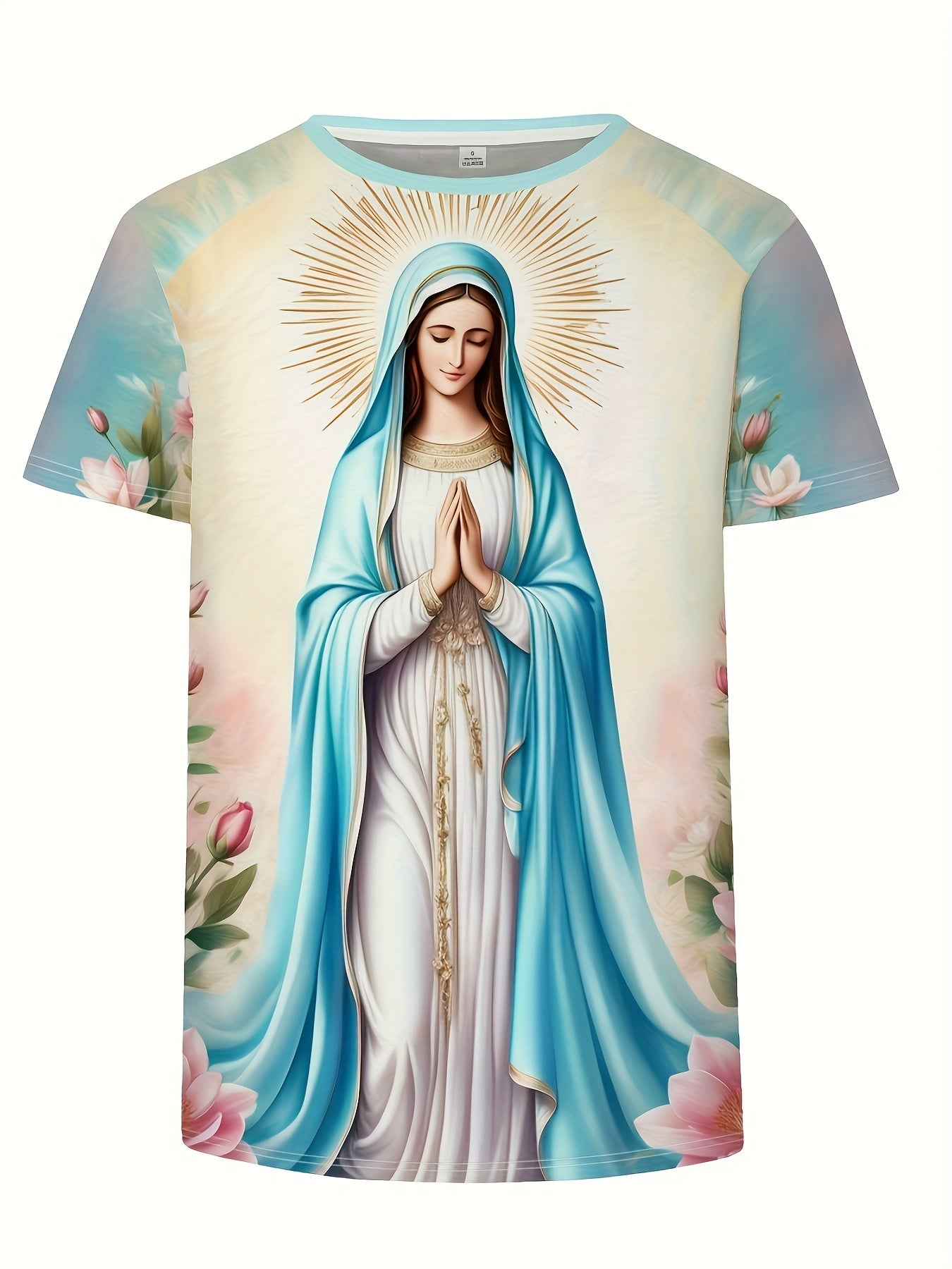 Camiseta Nossa Senhora – Devoção, Beleza e Proteção no Seu Dia a Dia