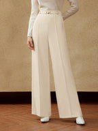 Calça Pantalona Feminina Alfaiataria Elegante