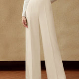 Calça Pantalona Feminina Alfaiataria Elegante