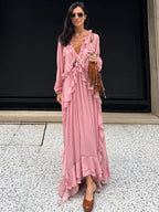 Vestido Feminino Longo Boho - Fabricia