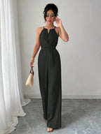 Macacão Longo Feminino sem Manga