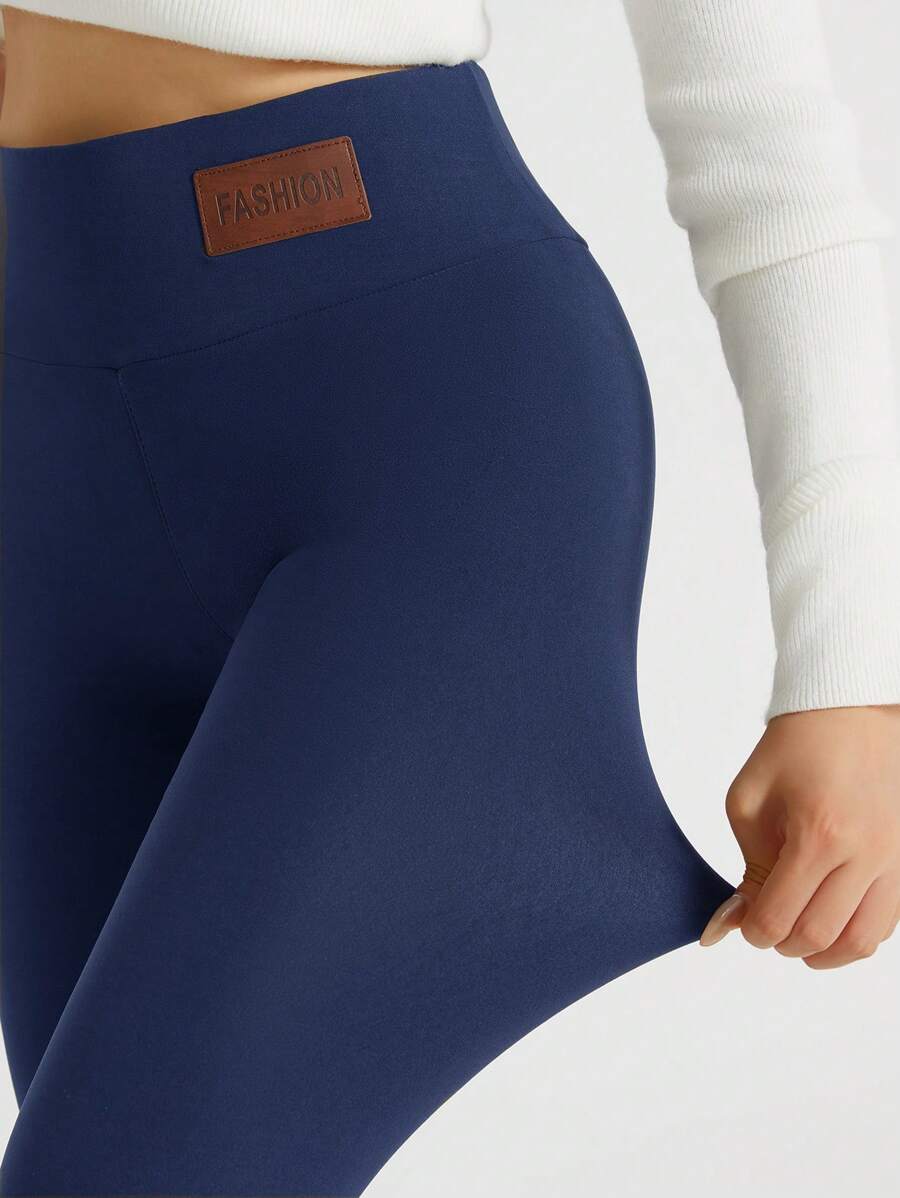 Calça Legging Peluciada Grossa Feminina