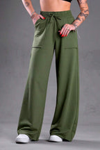 Calça Pantalona Feminina Moletinho