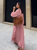 Vestido Feminino Longo Boho - Fabricia