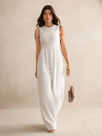 Macacão Feminino Elegante Regata Pantalona