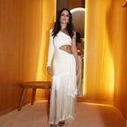 Vestido Feminino Elegante Franjas – Ana