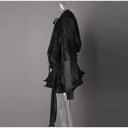 Vestido Feminino Acetinado Plissado -  Izuke