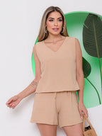 Conjunto Feminino Duna Regata e Short