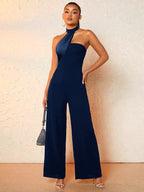 Macacão Feminino Elegante Assimétrico