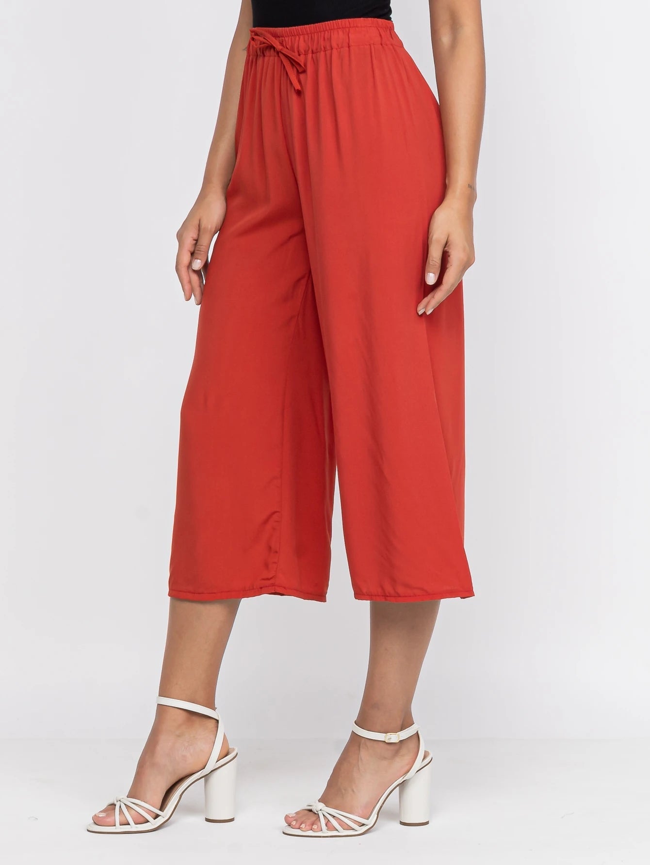 Calça Pantacourt Feminina de Viscose