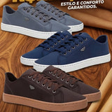 Kit 3 Pares – Tênis Casual Premium Masculino por R$ 229,90