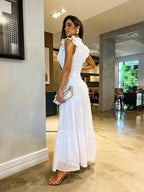 Vestido Feminino Elegante Midi - May