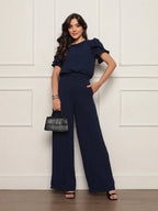 Conjunto Feminino Blusa e Calça Pantalona