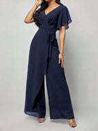 Macacão Feminino Longo Liso