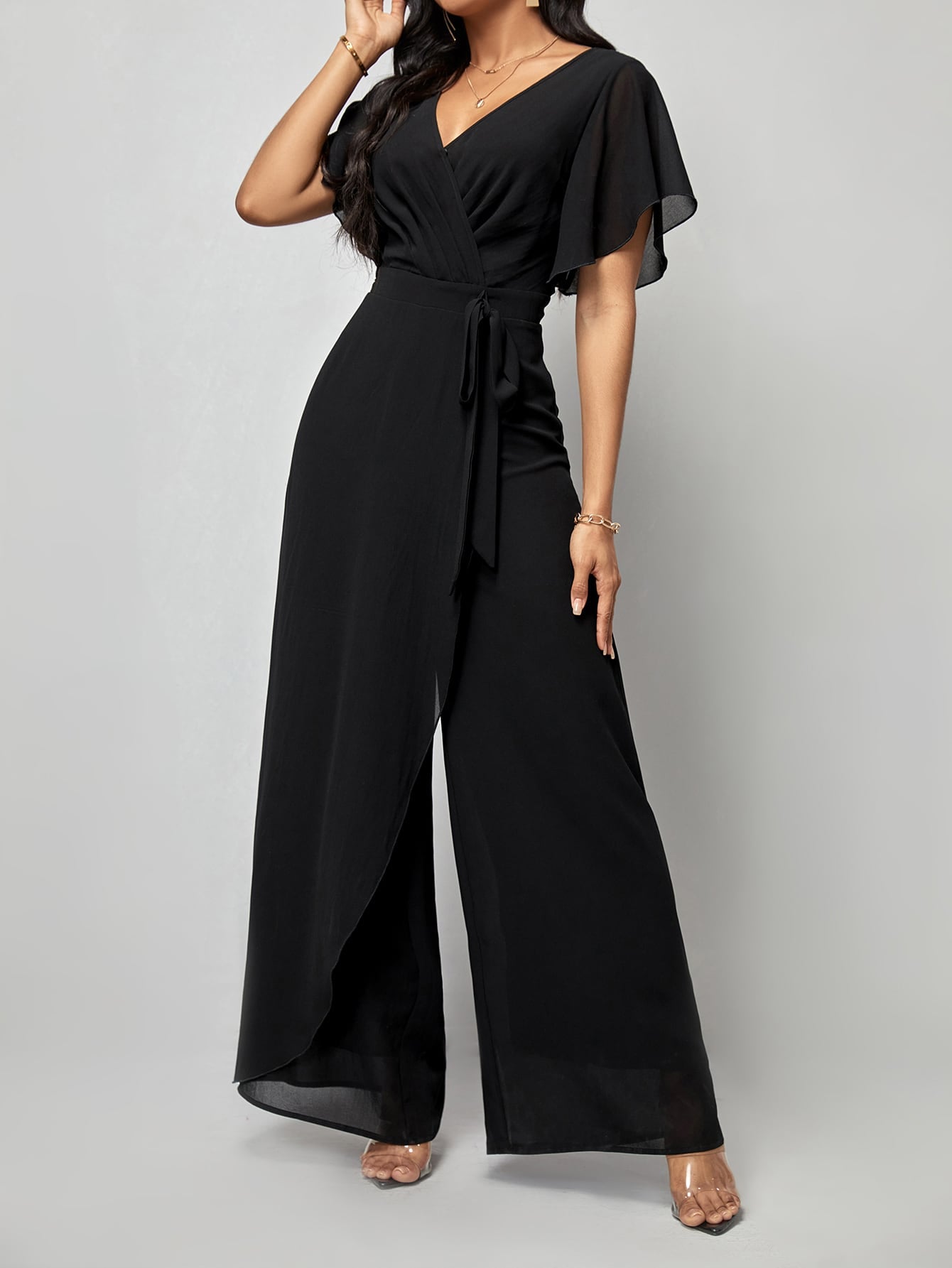 Macacão Feminino Longo Liso