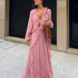 Vestido Feminino Longo Boho - Fabricia