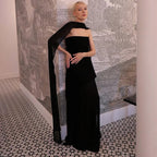 Vestido Feminino Elegante Longo - Donna