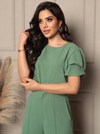 Conjunto Feminino Blusa e Calça Pantalona