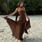 Vestido Feminino Elegante Longo - Donna