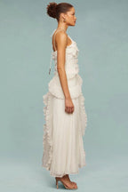 Vestido Longo Redemoinho do Oceano