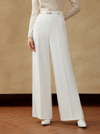 Calça Pantalona Feminina Alfaiataria Elegante