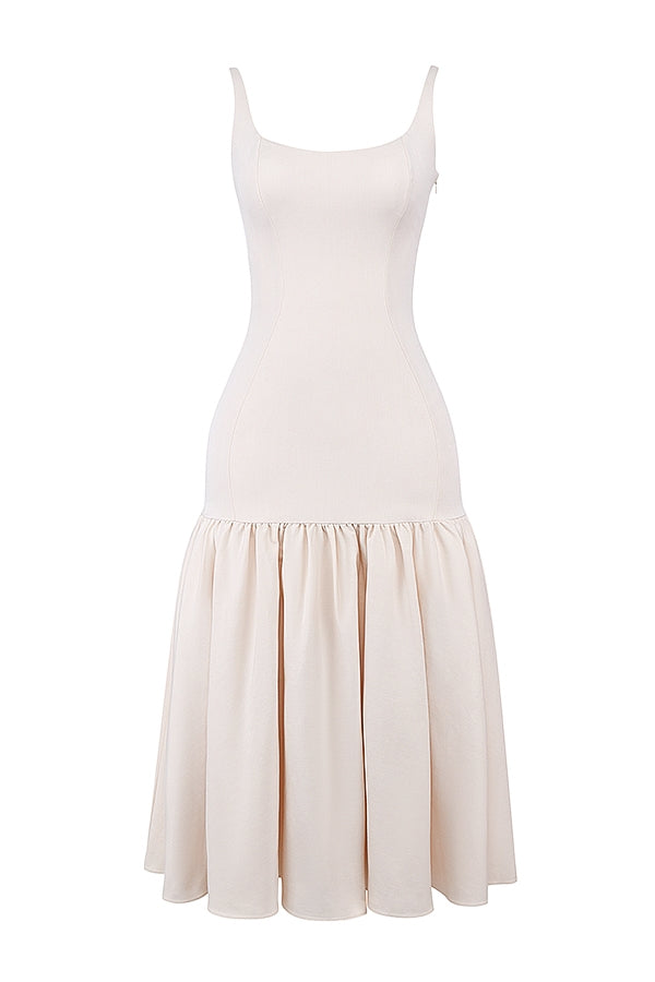 Vestido Feminino Midi Rodado - Loren
