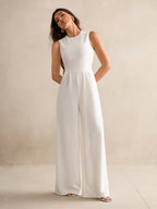 Macacão Feminino Elegante Regata Pantalona